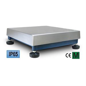 Weighing platform 60kg, 600x600x150mm, IP65 stainless cover.