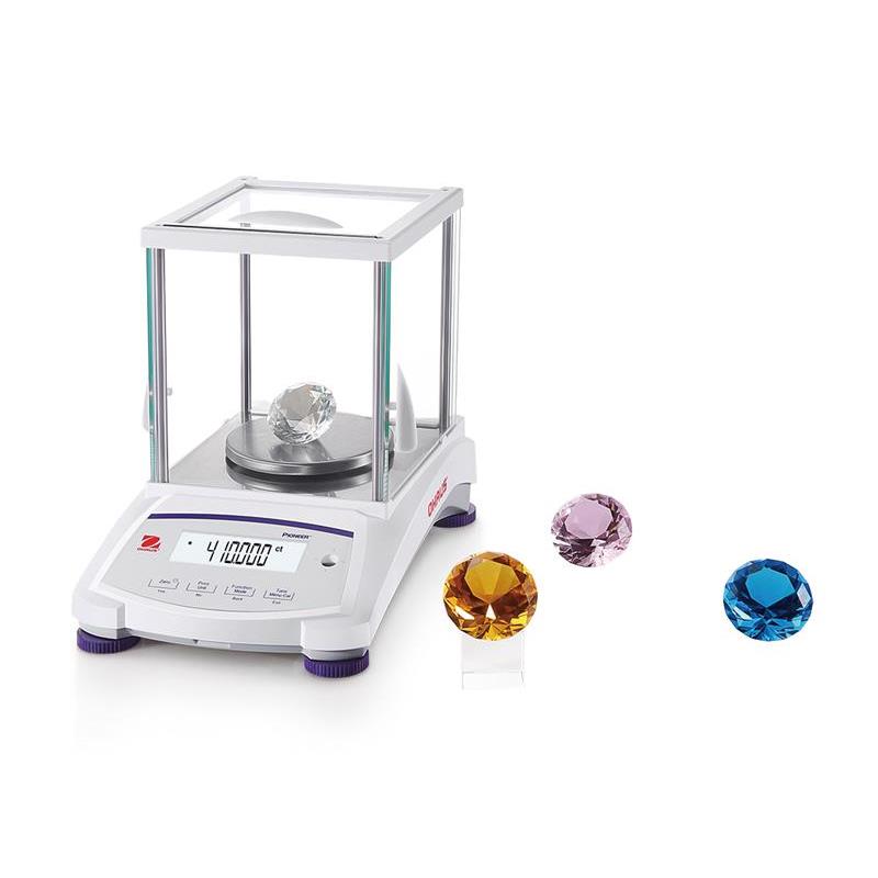 Precision scale for weighing jewelry. Ohaus PJX Gold. 820g/0,01g