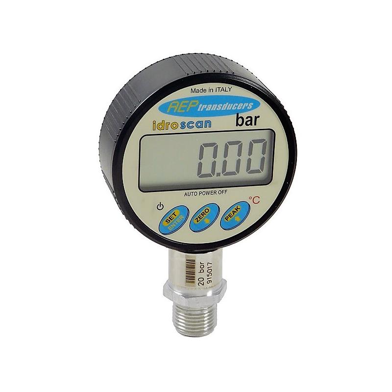 Digital pressure gauge IDROSCAN 20 bar