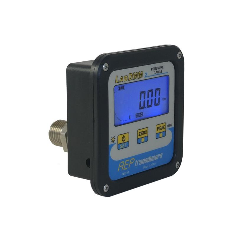 Digital manometer LABDMM2 250 bar. For pressure and temperature measurement.