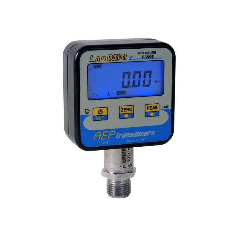 Digital manometer LABDMM2 3000 bar. For pressure and temperature measurement.