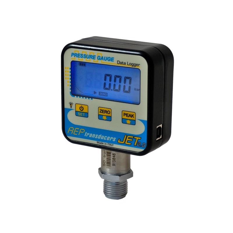 Digital pressure gauge JET 2000 bar
