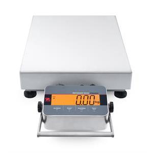 Bench scale Ohaus Defender 3000, 150kg/50g, 420x550 mm. Washdown, stainless steel IP66. Verified.